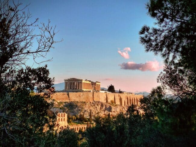 האקרופוליס והפרתנון. צילם: יואב אבני