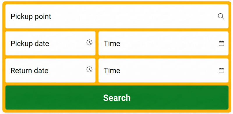 Car Rental Banner right