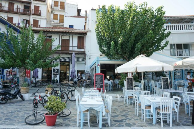 Pyrgi village, Greece